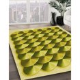 thumbnail image 3 of Ahgly Company Tapis d'Intérieur Lavable en Machine Carré Vert Olive Transitionnel, 4 Pieds Carré, 3 of 7