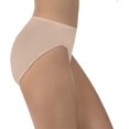 thumbnail image 2 of Vanity Fair Womens Body Shine Illumination Hi Cut Panty, 10, ROSE BEIGE, 2 of 2