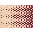 thumbnail image 1 of Ahgly Company Tapis Rectangulaire Lavable en Machine Intérieur Transitionnel Rouge Châtaigne, 4 Pieds x 6 Pieds, 1 of 7