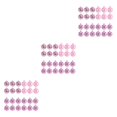 thumbnail image 2 of relayinert Ensemble de 24 Pcs Grand Application Mariage Fête Déco Maison Durable et Fiable Rose 3Ensemble, 2 of 6