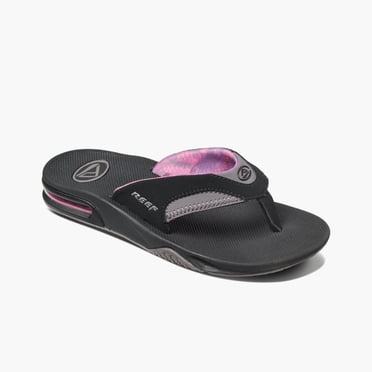 Reef Femmes FANNING Sandale Noir/gris