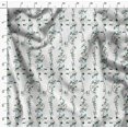 thumbnail image 4 of Soimoi Rayon Fabric Leaves & Peony Floral Decor Fabric Printed Yard 56 Inch Wide, 4 of 5