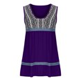 thumbnail image 4 of LSLJS Débardeurs pour Femmes Gilet Imprimé Mode pour Femmes Col Rond Ample Sans Manches T-Shirt Chandail Hauts Blouse, 4 of 6