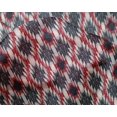 thumbnail image 4 of oneOone Silk Tabby Fabric Aztec Ikat Decor Fabric Printed BTY 42 Inch Wide, 4 of 4