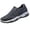 Grey, variant on AUDeals Men's Loafers, Waterproof Slip On Shoes with Cushioning Comfort for Commuting, Standing Work and Casual Wear (Black, 10)