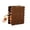 Coffee, variant on Piwvid Cute Water Bottles with Straws, 380ml Creative Biscuit Shaped Plastic Leakproof Juice Drinking Cup with Adjustable Shoulder Strap for School Outdoor Camping Sports