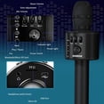 thumbnail image 4 of Microphone de Karaoké Bluetooth Sans Fil Portable 3-en-1 avec Haut-Parleur, 4 of 7