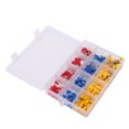 thumbnail image 2 of Kit de Bornes à Anneaux Mixtes 240 Pcs Déconnexion Rapide Bornes Isolées pour Industrie Électrique, 2 of 14