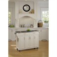 thumbnail image 2 of Homestyles Create-a-Cart Chariot de Cuisine en Bois Blanc Cassé, 2 of 17