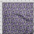thumbnail image 4 of oneOone Rayon Purple Fabric Floral Retro Craft Projects Decor Fabric Printed By The Yard 56 Inch Wide, 4 of 5