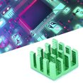 thumbnail image 3 of 20 Pcs Module de Dissipateur Thermique en Aluminium Refroidisseur 14 X 14 X 8mm pour CPU LED, 3 of 8