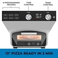 thumbnail image 3 of Kenmore Four à Pizza Électrique 13", Intérieur/Extérieur, 5 Programmes Tactiles, Résistant aux Intempéries pour une Cuisine Pratique Partout, 3 of 7