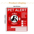 thumbnail image 1 of Pet Alert Fire Sticker, 1 of 1