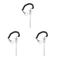 thumbnail image 2 of Dalazy Magnetic Weight Stack Pin with Pull Rope Replacement Parts Silver 8x125mm 3Set, 2 of 6