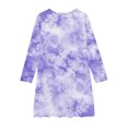 thumbnail image 4 of RXIRUCGD Robe Extensible à Manches Longues pour Filles Robe de Récital Scolaire à Ligne Tournoyante ( Camouflage, Taille : 7-8 Ans ), 4 of 4
