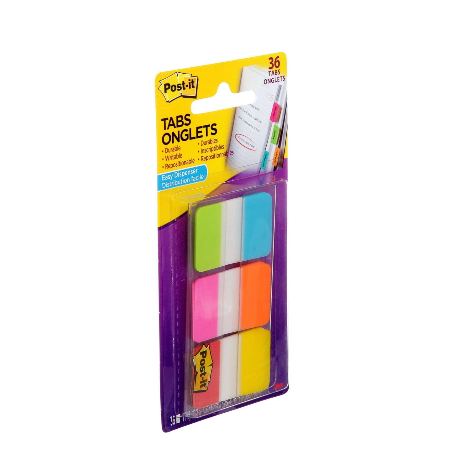 Post-it® Tabs 686-ALOPRYT-C, Assorted Colours