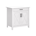 thumbnail image 1 of Bush Furniture Key West - Standing desk - pure white oak, 1 of 9