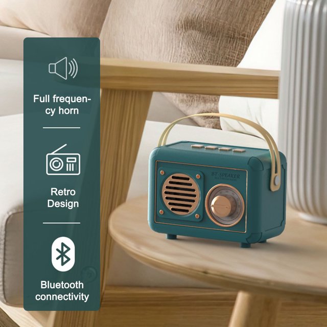 Edgergery Wireless Bluetooth Speaker Mini Portable Mobile Phone New Subwoofer Outdoor Small Sound
