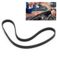 thumbnail image 1 of 11287520177, Black Constant Tension Reliable AC Compressor Belt Air Conditioner Compressor Belt Synthetic Rubber  for Repair, 1 of 8