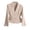Z2-Beige-womens blazers, variant on Wiyuqeen Womens Cropped Blazers Suits Long Sleeve Notch Collar Jacket Suits Solid Lightweight Blazers Plus Size Office Blazer Coats