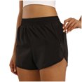 thumbnail image 1 of Timegard Running Shorts for Women Elastic Waist Lightweight Solid Color Track Shorts Loose Athletic, 1 of 2