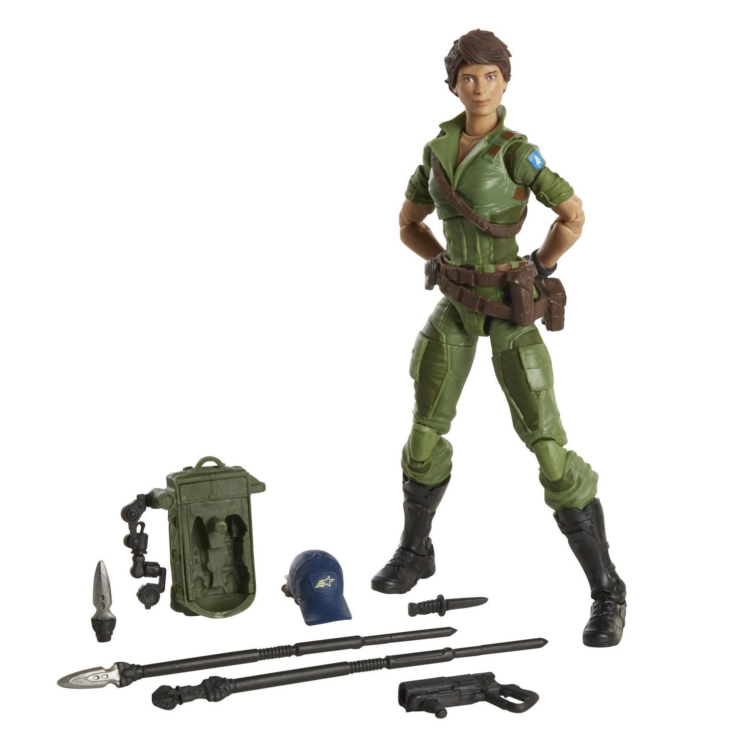 G.I. Joe Classified Series, figurine articulée Lady Jaye 25 de qualité à collectionner, 15 cm, accessoires multiples, avec emballage spécial