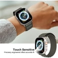 thumbnail image 3 of KOMI 2-Pack for Apple Watch Ultra/Ultra 2 49mm PC All-Around Screen Protector Case, Tempered Glass Screen Protector Case Ultra-Thin for iWatch Ultra/iWatch Ultra 2 49mm Protection Cover -Clear, 3 of 5