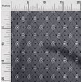 thumbnail image 1 of oneOone Cotton Flex Fabric Geometric Block Printed Fabric 1 Yard 40 Inch Wide, 1 of 4