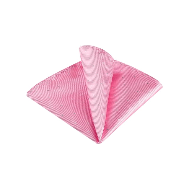 INSPIRE CHIC Men's Pocket Square Classic Self-folded Polka Dots Handkerchiefs For Wedding