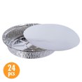 thumbnail image 1 of Luciano Housewares Ensemble de contenants en feuille d’aluminium - Rond, 1 of 2