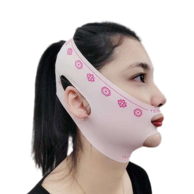Reusable V Line Face Lifting Double Chin Reducer Mask Lifting Belts Masks J6T7
