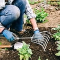 thumbnail image 4 of Savings Oefntac Seaside Tools Garden Rake Steel Rake Stainless Steel Rake Leaf Rake Garden Tools, 4 of 6