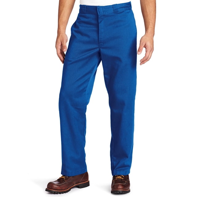Dickies Mens Original 874 Work Pant, 32W x 32L, Royal Blue