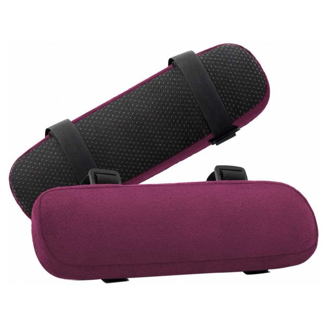 2PCS Soft Armrest Cushion PP Sponge Foam Home/Office Chair Arm Rest Covers Computer Gaming Elbow Cushion,Removable Washable