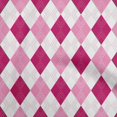 thumbnail image 1 of oneOone Polyester Spandex Magenta Fabric Check Argyle Sewing Craft Projects Fabric Prints By Yard 56 Inch Wide, 1 of 4