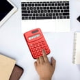 thumbnail image 4 of TopLLC Basic Standard Calculators Mini Digital Desktop Calculator With 8-Digit LCD Display. Smart Calculator Pocket Size For Home School For Kids A calculator, 4 of 6