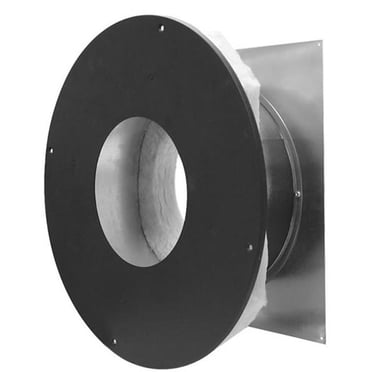Sure-Temp 6-Inch Chimney Insulated Wall Thimble - 206463