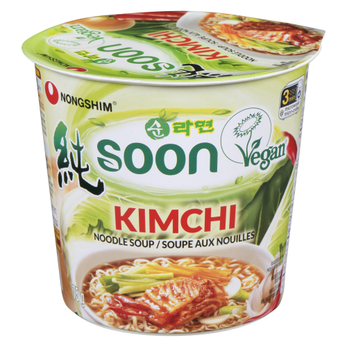 Nongshim Soon Kimchi Cup Noodle Soup