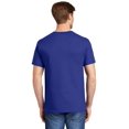 thumbnail image 4 of Hanes TAGLESS T-Shirt à Poche pour Hommes, P, Bleu Royal Foncé, 4 of 7