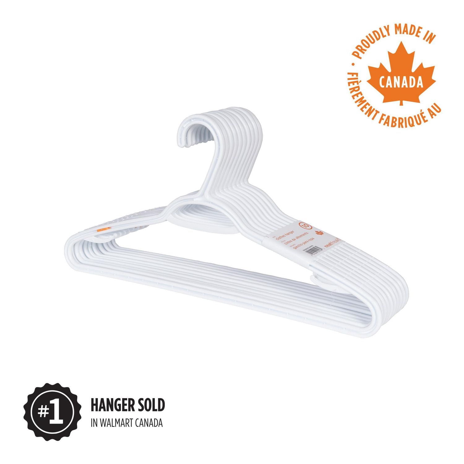 neatfreak!® Cintre en plastique, Paquet de 10