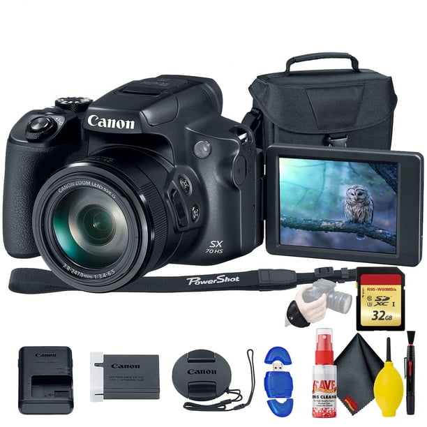 Canon PowerShot SX70 HS Digital Camera | 20.3 MP | 65x Zoom Lens