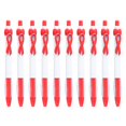 thumbnail image 1 of 10 Pcs Ribbon Retractable Gel Roller Pen Breast Cancer Awareness Ribbon Pen Point Breast Cancer Pens Plastic Gel Ballpoint Pens For Women Gift 10ML, 1 of 4