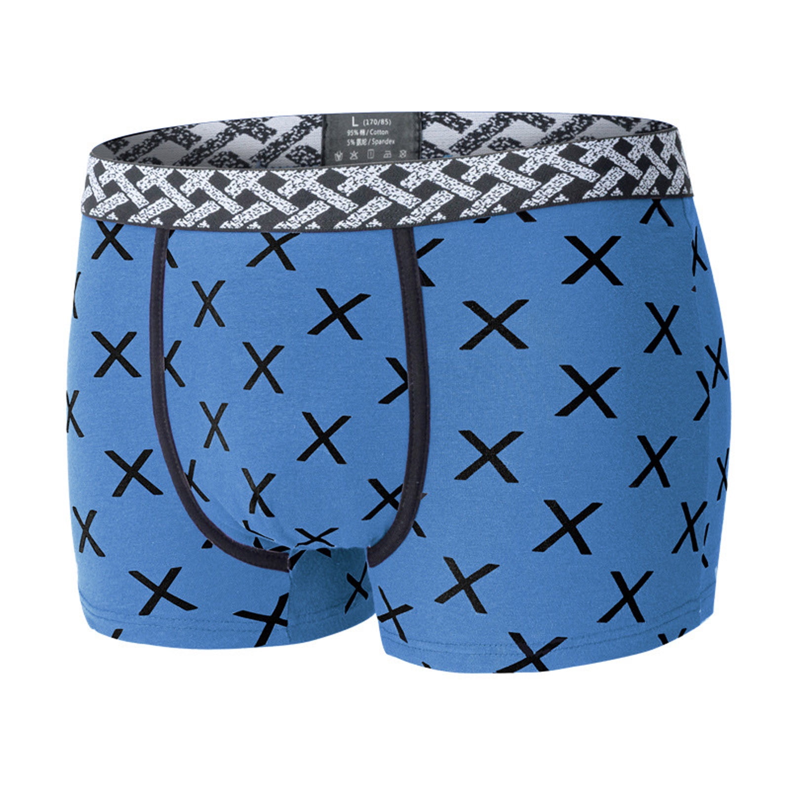 Rbaofujie Mens Boxer Shorts Men's Boxers Solid Color Open High Waisted Thong Underwear