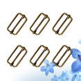 thumbnail image 2 of 20PCS Slide Belt Connection Roller Buckles Bag Strap Adjustable Metal Pin Buckles for Backpack Suitcase Clothes(Bronze), 2 of 8