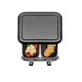 thumbnail image 2 of Refurbished Chefman RJ38-SQPF-3TDB-2-CA 1700W 5.7L TurboFry Touch Dual Air Fryer with Digital Display, Black, 2 of 3