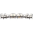 thumbnail image 2 of Costway Ensemble de Conversation en Rotin d'Extérieur 8 Pcs Ensemble de Canapé en Rotin pour Patio avec Housse de Protection, 2 of 10