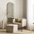 thumbnail image 4 of Bouclair Pouf Beige avec Rangement, 4 of 6