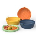 thumbnail image 4 of TIELUTT Air Fryer Silicone Pots Silicone Air Air Fryer Tray Replacement Air Fryer Tray Replacement Power Xl Air Fryer Tray for Oven Nx60a6511ss Air Fryer Tray for Oven Large Air Fryer Tray Replacement, 4 of 8