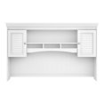 thumbnail image 2 of Bush Furniture Fairview 60W Hutch for L Shaped Desk, Shiplap Gray/Pure White, 2 of 9
