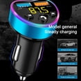 thumbnail image 3 of EGNMCR USB Car Adapter Wireless Bluetooth Kit QC3.0 Fast USB Charger Hands- FM Bluetooth Transmitter Smart Watch, 3 of 4